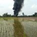 Pipa Pertamina di Cikedung Terbakar