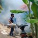 Cegah DBD, Pemdes Megu Cilik Lakukan Fogging