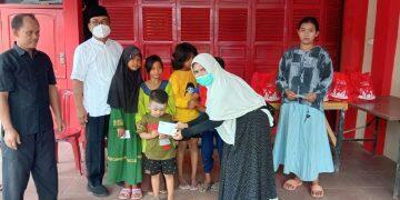 Keluarga Besar Nono Sudarsono Berbagi Kebahagian dengan Warga dan Anak Yatim