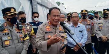 Kapolda Jabar Cek Kesiapan One Way Arus Balik di Rest Area KM 229B Pejagan-Kanci