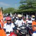 Ribuan Buruh Unjuk Rasa di Depan Gedung DPRD Majalengka