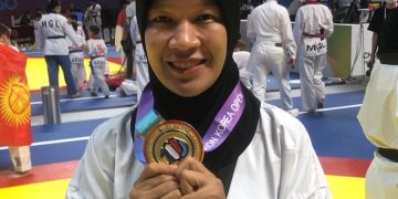 Taekwondoin Kota Cirebon Raih Emas di Korea Open