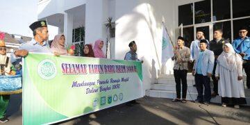 Pawai Taaruf BKPRMI Meriahkan Peringatan Tahun Baru Islam 1444 H