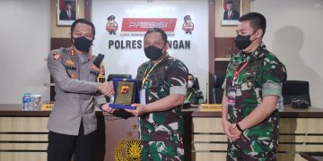 Petinggi Polres Kuningan Diwawancarai Calon Dandim