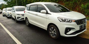 Media Test Drive Ertiga Hybrid, Jelajahi Rute Menantang di Kuningan