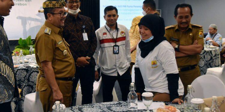 100 Purna PMI Kabupaten Cirebon Dilatih Wirausaha