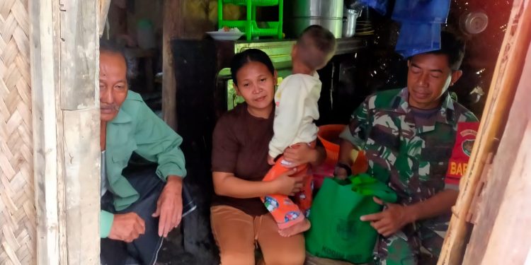 Koramil Babakan Peduli Gizi Anak