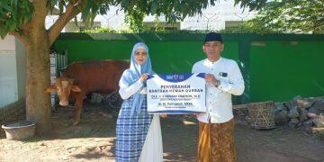 Ratnawati Serahkan Hewan Kurban ke PCNU Indramayu