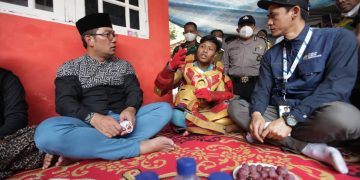 Ridwan Kamil Bertemu Ironman Asal Cirebon