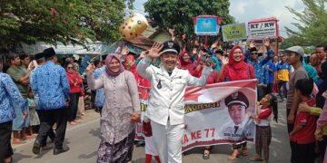 Kecamatan Ligung Gelar Karnaval Agustusan, Tiga Desa Raih Juara Terbaik