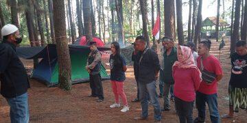 Peringati HUT Kemerdekaan RI ke-77, DPC LSM Penjara Indonesia Majalengka Gelar Kemah dan Upacara Bendera