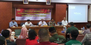 Jaga Kondisifitas Pasca Kenaikan BBM, Polres Kuningan Gelar FGD