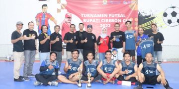 Turnamen Futsal Antar Wartawan Bupati Cirebon Cup 2022, Fajar Cirebon Sabet Runner-up dan Best Player