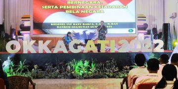 Danrem 063 SGJ Berikan Materi PKKMB UGJ