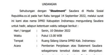 Dewan Tanggapi Tantangan Wakil Bupati Beredar Luas di Medsos