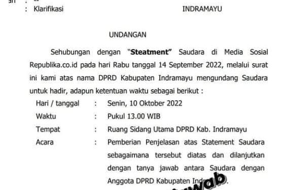 Dewan Tanggapi Tantangan Wakil Bupati Beredar Luas di Medsos