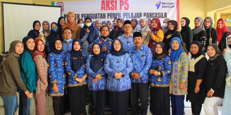 SDN Kebon Baru 4 Gelar Kegiatan Aksi P5