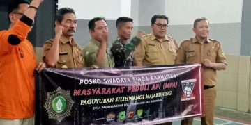 Paguyuban Silihwangi Majakuning Bentuk Posko Swadaya Siaga Karhutla