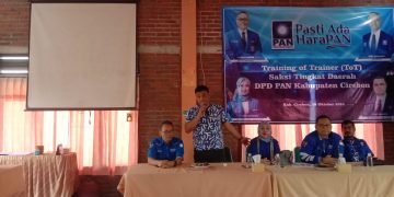 Komisioner KPU Apresiasi Kegiatan ToT DPD PAN Kabupaten Cirebon