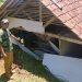 Tebing Setinggi 10 Meter di Margajaya  Longsor, Timpa Dua Rumah Warga