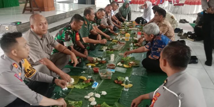 Makan Bancakan Cara Dandim 0614 Pererat Hubungan dengan Forkompimda