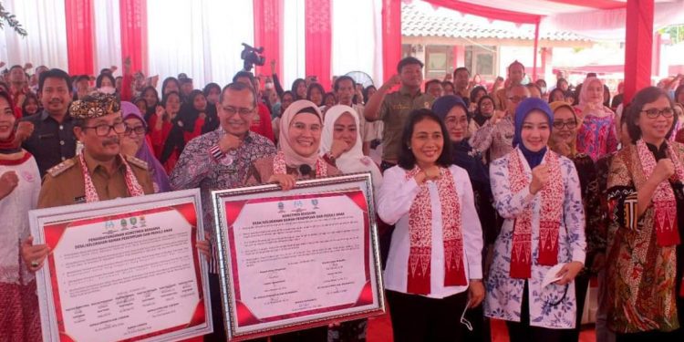 Menteri PPPA Bintang Puspayoga Kunjungi Indramayu