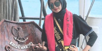 Amelia Sherly Wakili Jabar Pada Duta Maritim Indonesia 2022