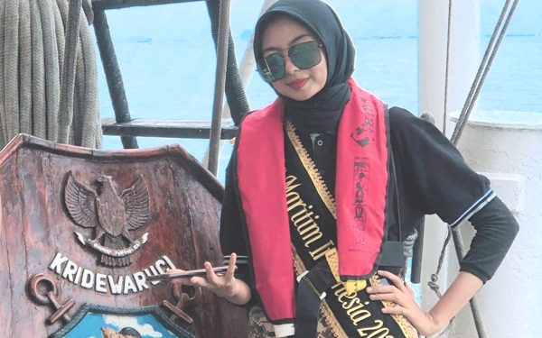 Amelia Sherly Wakili Jabar Pada Duta Maritim Indonesia 2022