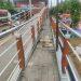 Keramik di Kawasan Skywalk Raharja Banyak yang Rusak