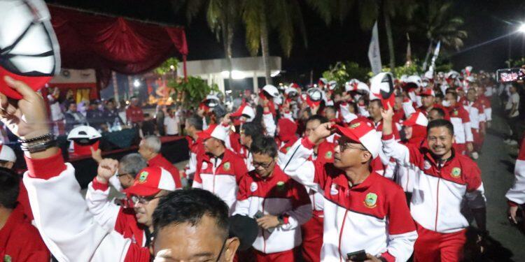 Pembukaan Porsenitas di Pangandaran Berlangsung Meriah