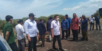 Tim KSP Datangi Desa Rawaurip, Tinjau Areal Tambak Garam