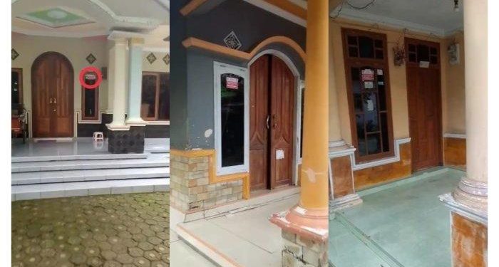 Rumah Mewah Ditempeli Stiker Keluarga Miskin
