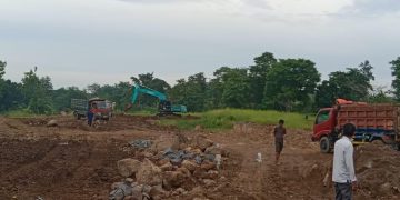 Lahan Sawah Dilindungi di Patapan Diduga Dijadikan Galian C