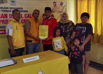 Agung Supirno Resmi Daftar Bacaleg Golkar