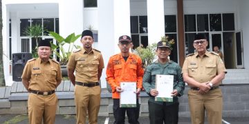 Perhutani dan BPBD Kuningan MoU Penanggulangan Bencana