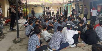 Hendak Tawuran, Puluhan Pelajar SMP Diamankan Polisi