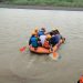 Tim Gabungan Sisir Sungai Cisanggarung Cari Korban yang Diduga Hanyut