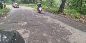 Jalan Raya Maja – Cikijing Rusak Parah