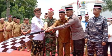 Walikota Cirebon Lepas Kirab Silaturahmi Kebangsaan