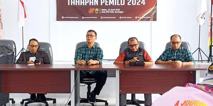 KPU Kuningan Minta Insan Pers Jadi Manager Konflik Pemilu 2024