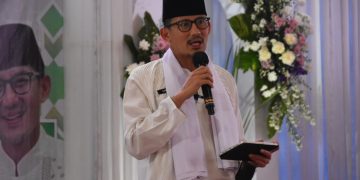 Sandi Dorong Santri Cirebon Jadi Pengusaha Ekonomi Kreatif