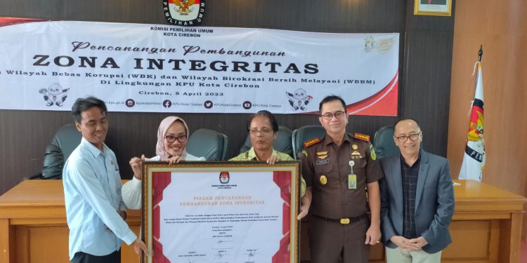 KPU Kota Cirebon, Canangkan Zona Integritas WBK dan WBBM