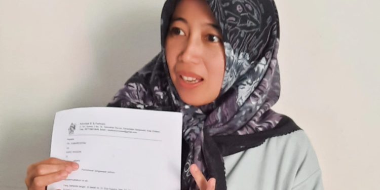 Suhaili Laporkan Balik PT Cirebon Transportasi