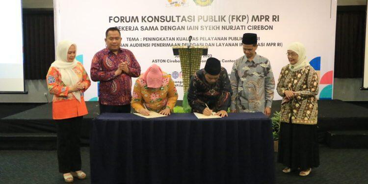 IAIN Cirebon dan MPR RI Teken Kerjasama