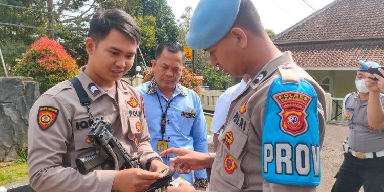 Si Propam Polres Majalengka Lakukan Operasi Gaktibplin