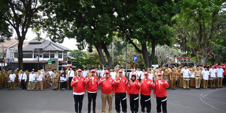 Kontingen Porsenitas Kunci Bersama X Kuningan Dilepas
