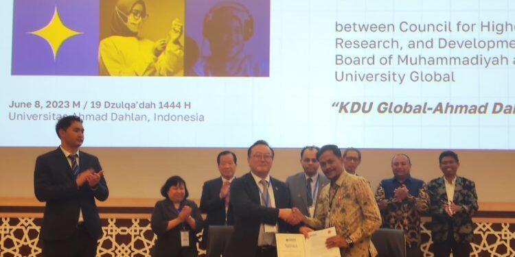 UMC Tandatangani MoU dan MoA dengan KDU Korea Selatan