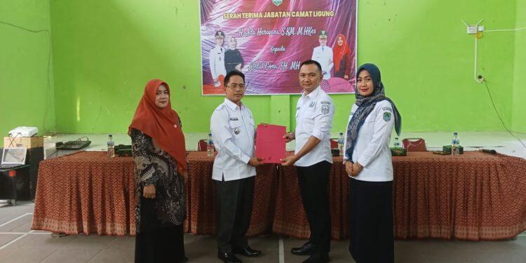Penuh Haru Mewarnai Pisah Sambut Camat Ligung