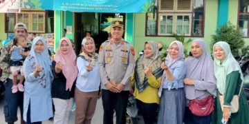 Kapolres Cirebon Kota Monitoring Hari Pertama Sekolah