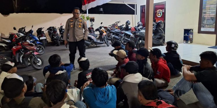 Resahkan Warga, 31 Remaja Diamankan Polsek Kesambi